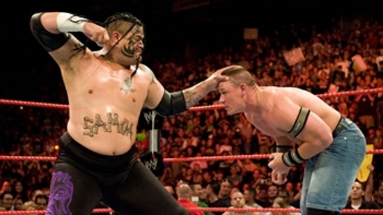 John Cena vs. Umaga - Street Fight: Raw, June 16, 2008 (Full Match)